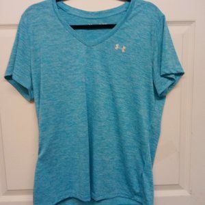 Under Armour Obsidian Teal V-neck, Women's XL